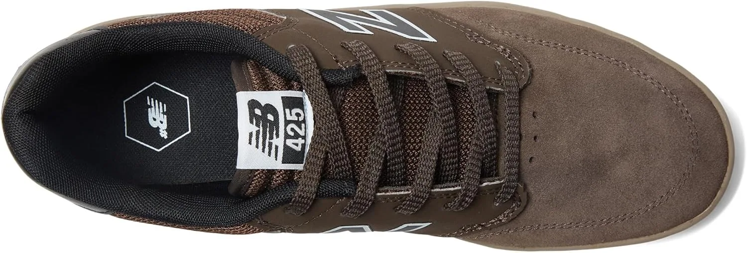 Кроссовки New Balance All Coasts 425 V1 Skate для мужчин, черный/коричневый — фото 2