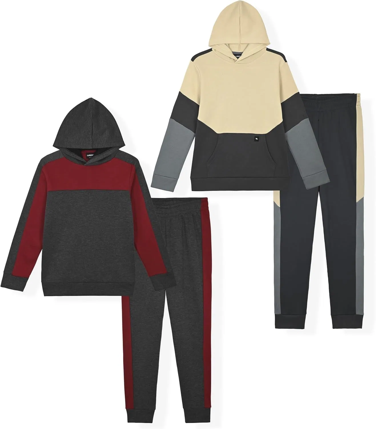 Детский спортивный костюм из флиса 2 шт. TONY HAWK Iron Grey-red