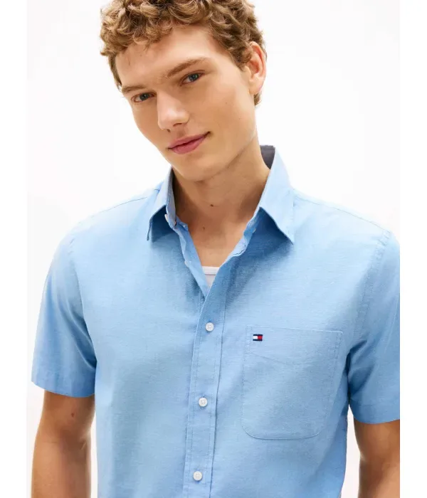 Рубашка regular fit Tommy Hilfiger, синий — фото 4