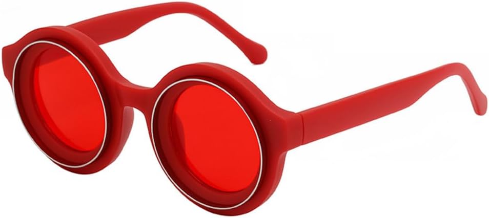 

Винтажные круглые солнцезащитные очки в стиле стимпанк для мужчин, роскошные солнцезащитные очки в маленькой оправе, винтажные очки с защитой от УФ-излучения UV400 LVTFCO, 6