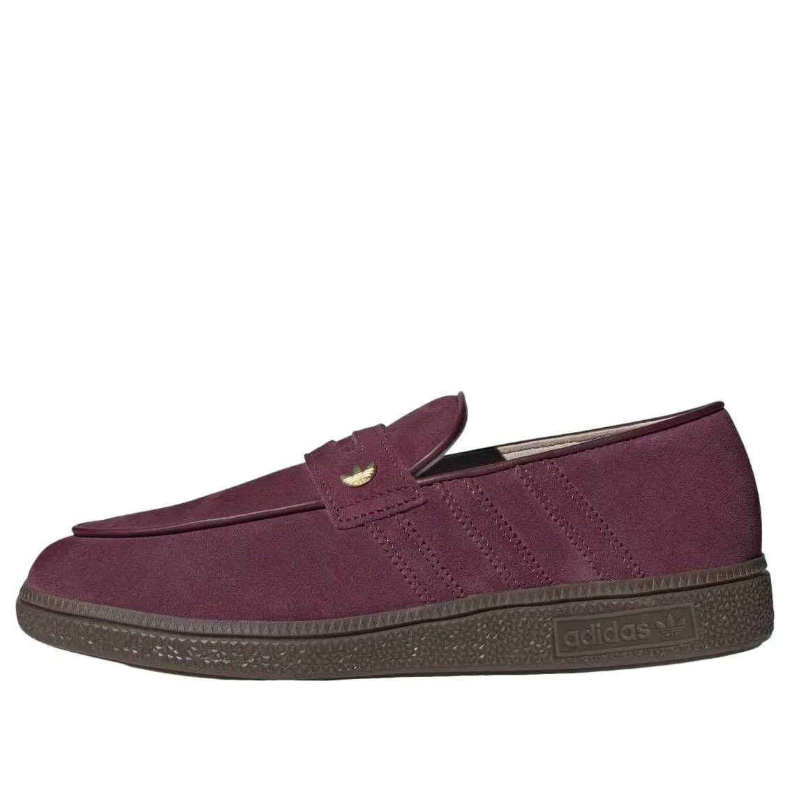 Специальные лоферы Adidas Handball Maroon, красный