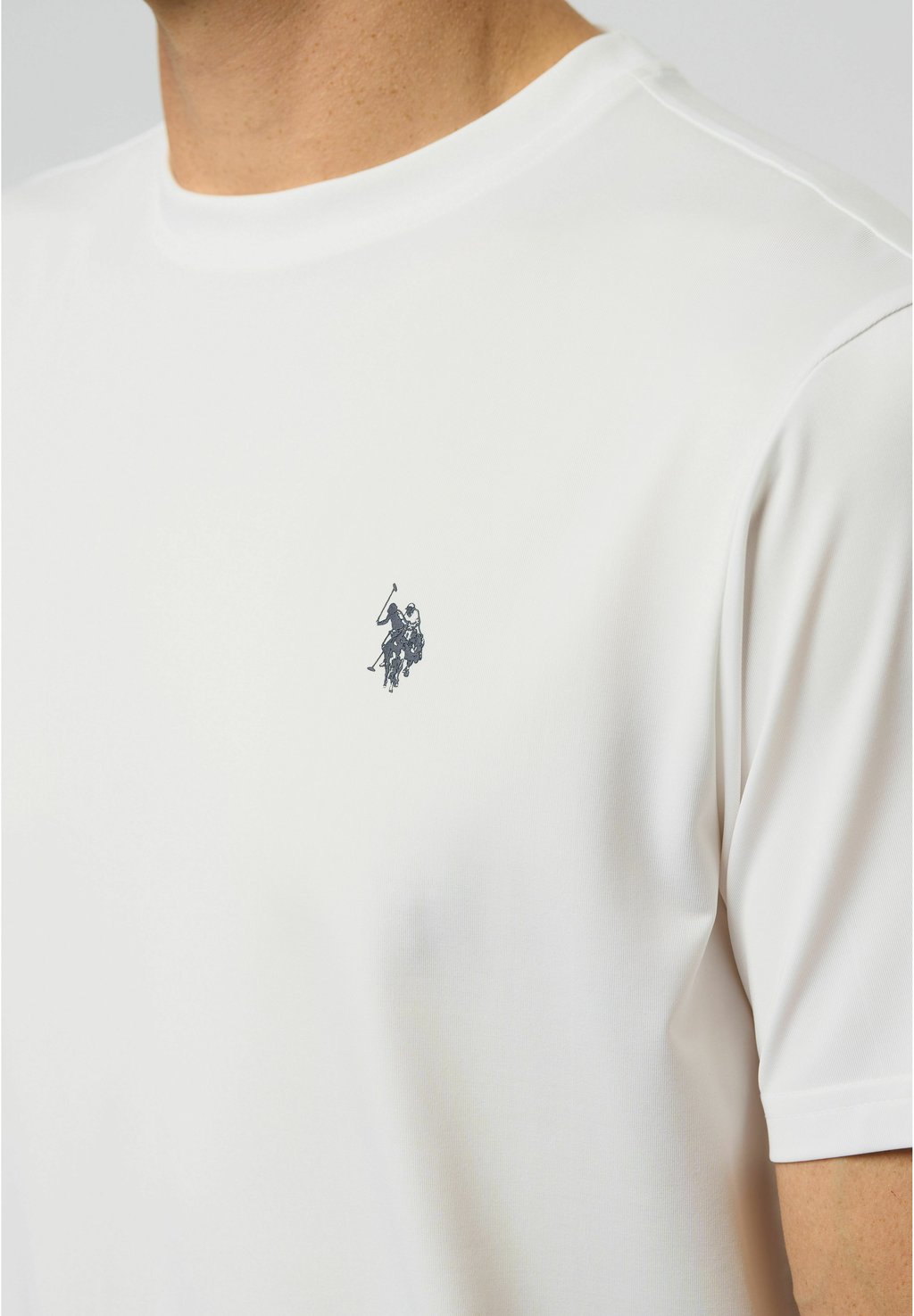Базовая футболка NICK U.S. Polo Assn., белый — фото 4