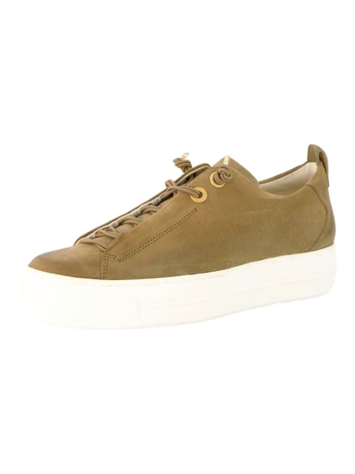 Кроссовки на шнуровке Paul Green Sneaker, оливковый