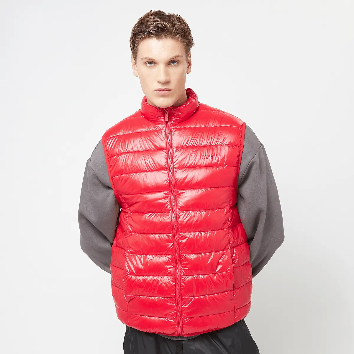 

Куртка SNIPES Small Logo Light Puffer Vest, красный