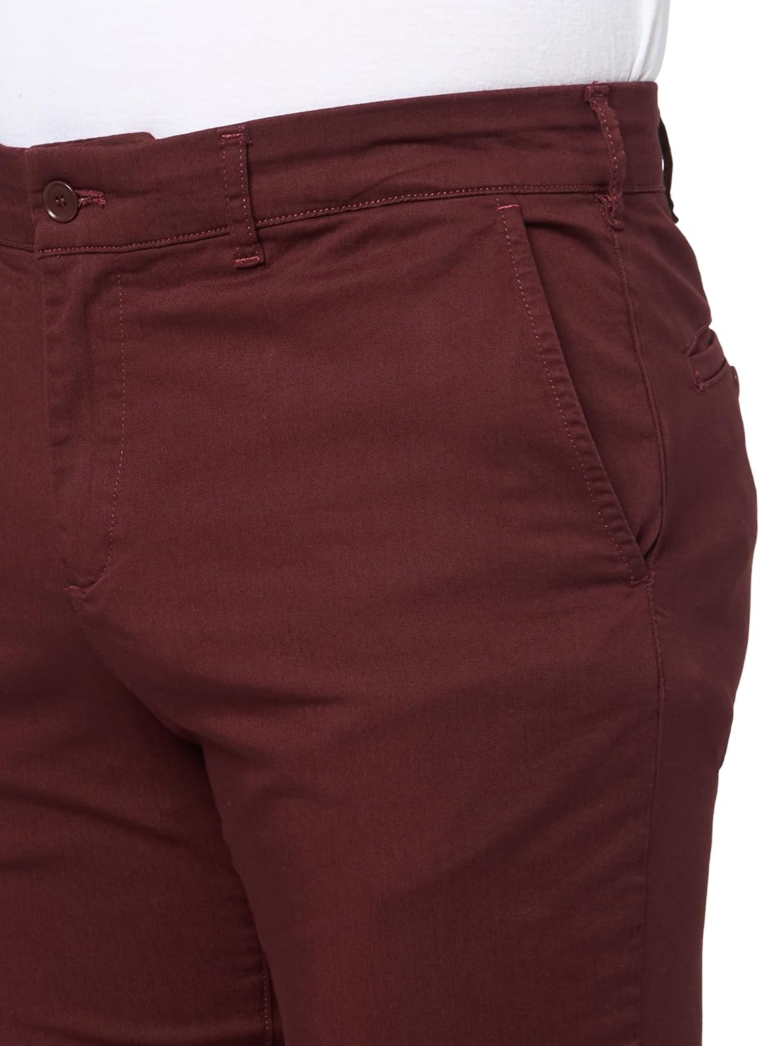 Lacoste мужские брюки чинос Slim Fit из эластичного хлопка, Expresso — фото 3