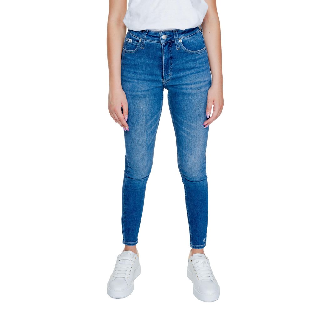 

Синие хлопковые джинсы и брюки Calvin Klein Jeans