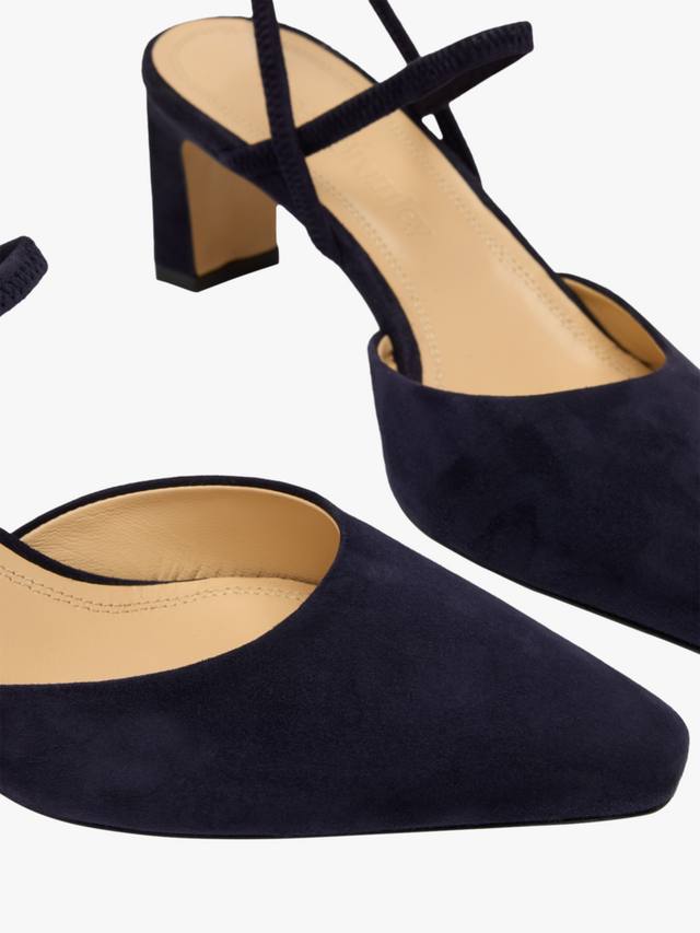 Ellonby замшевые туфли-лодочки на резинке Russell & Bromley, Blue — фото 4