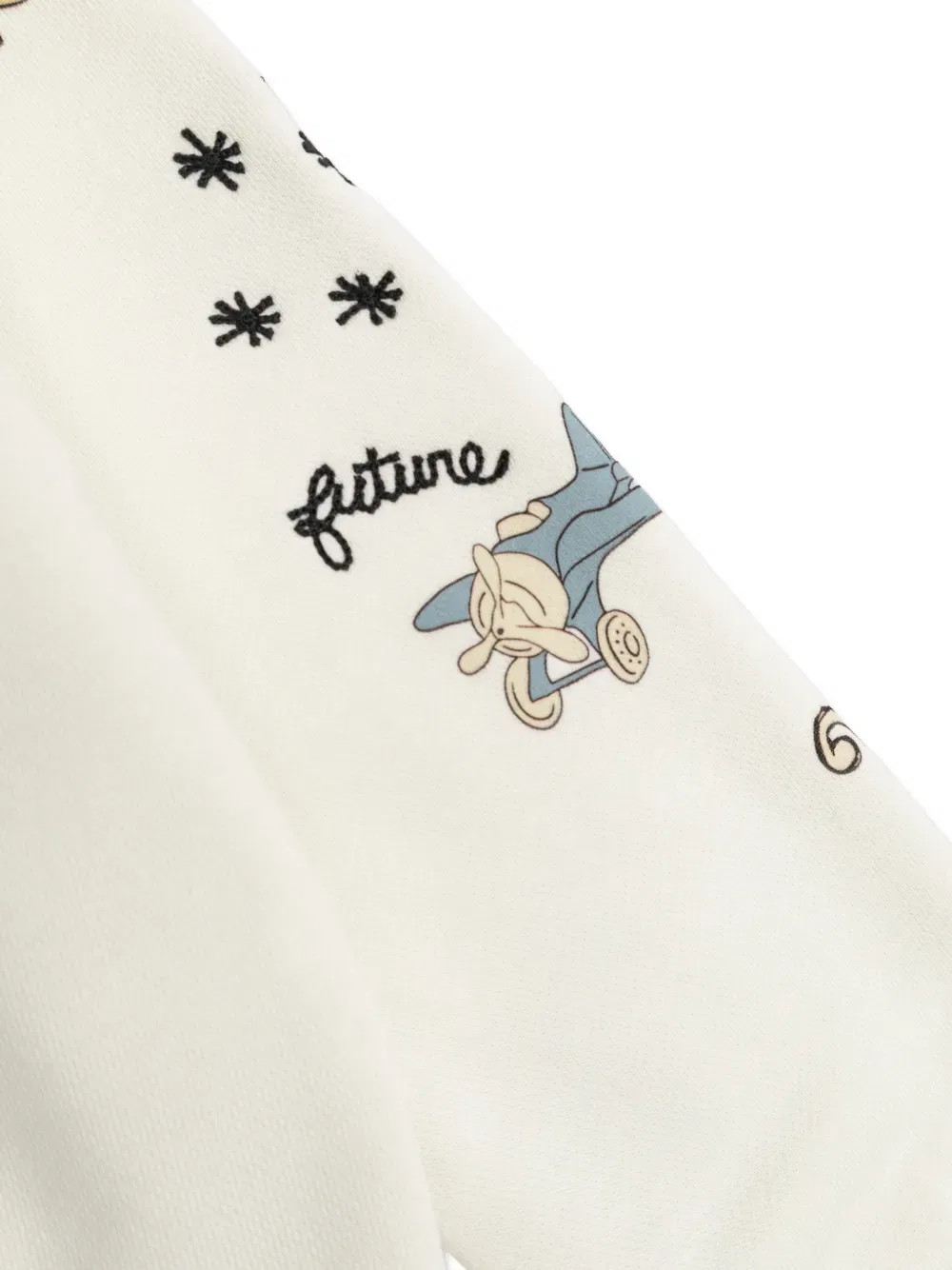 Толстовка с графическим логотипом Golden Goose Kids, нейтральный — фото 3