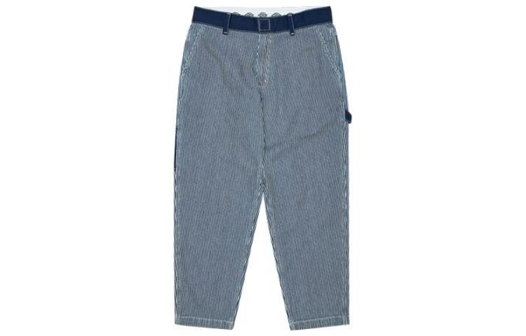

Повседневные брюки Dickies синие в белую полоску