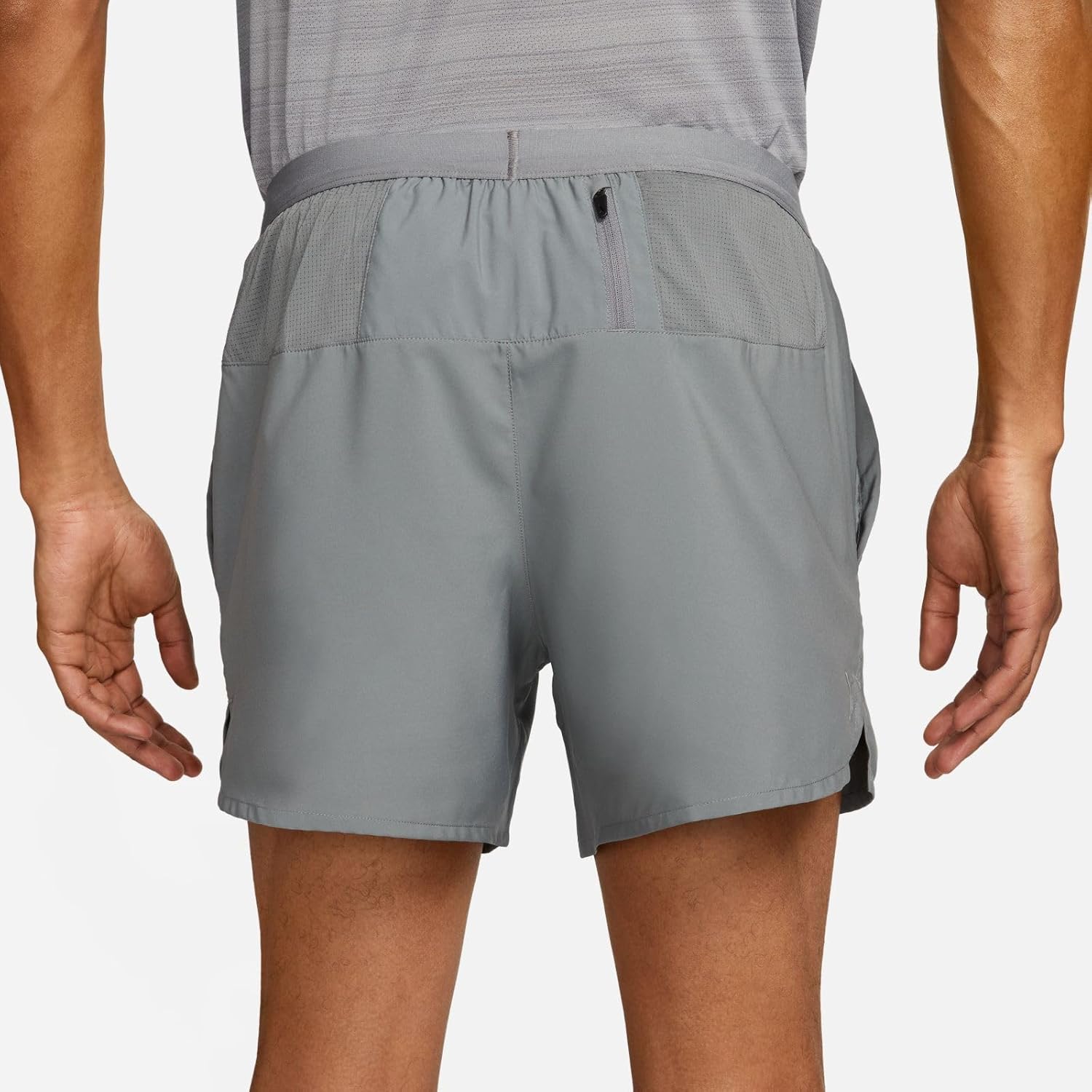 Мужские шорты для бега Nike Flex Stride 5 дюймов 2-в-1, Smoke Grey/Smoke Grey — фото 4