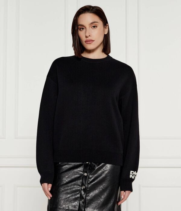 

Свитер женский Dkny шерстяной объемный, черный