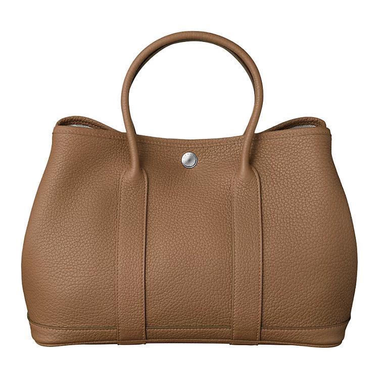 

Сумка женская Garden Party Negonda Calfskin 3G Alezan Chestnut HERMES, B Stamp
