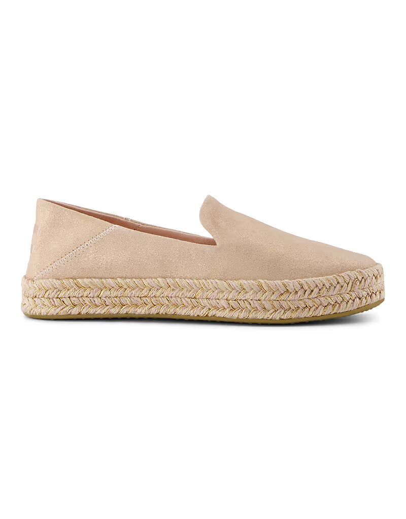 Туфли Toms Carolina розового цвета