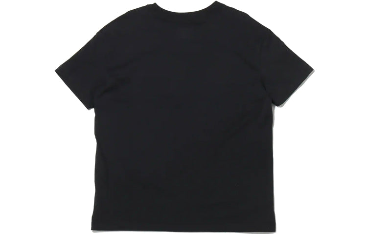 Футболка (WMNS) Nike Sportswear Casual Sports Round Neck Flaming Lips Short Sleeve Black T-Shirt DB9819-010 — фото 2