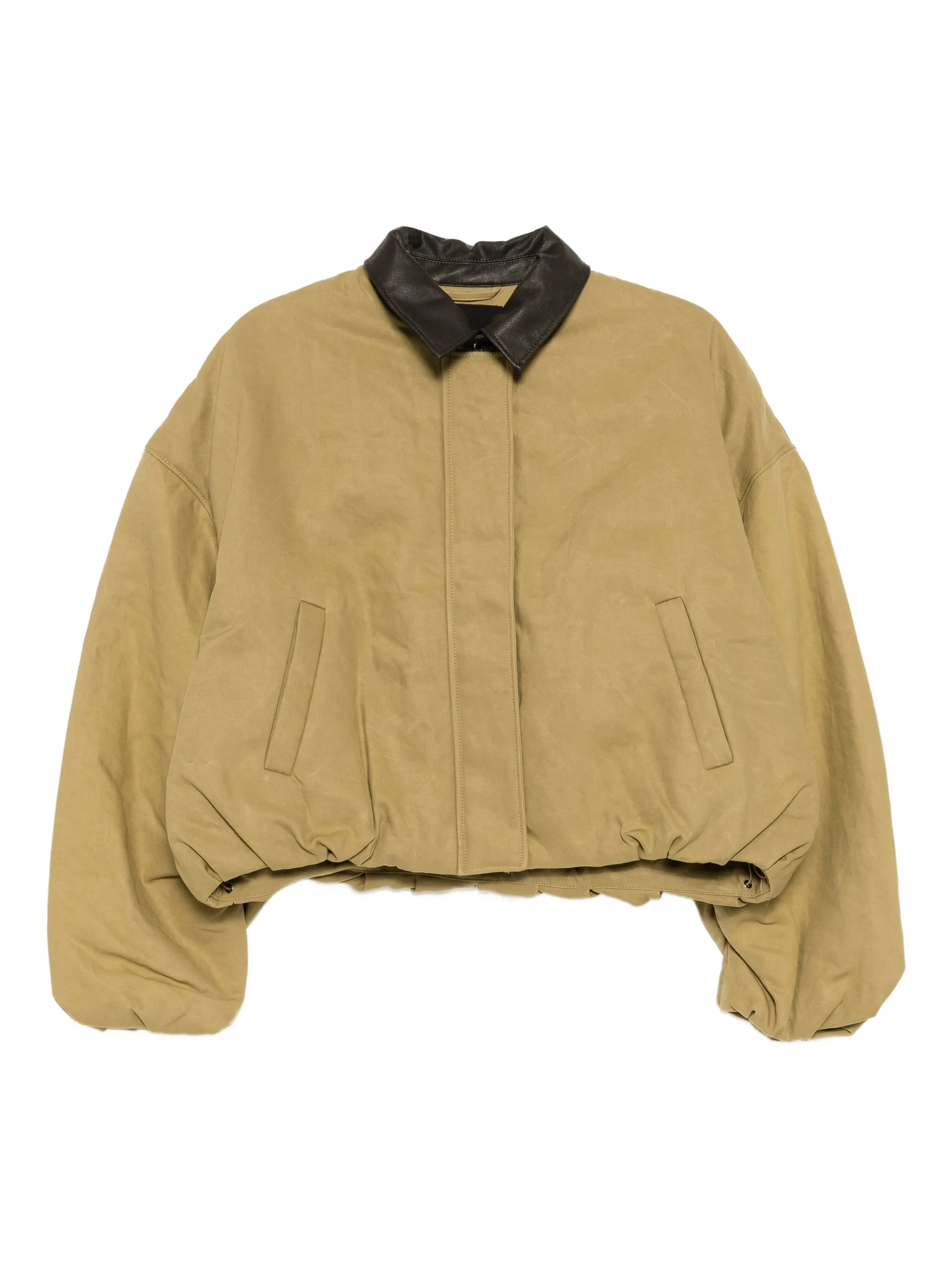 

Пуховик на молнии Jnby, зеленый