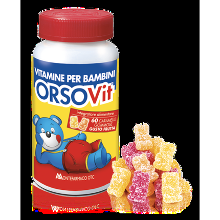 

Orsovit Multivitamin Montefarmaco 60 жевательных конфет Montefarmaco Otc Spa