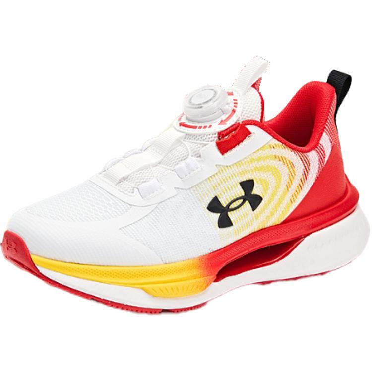 

Детские кроссовки Under Armour Low Top бело-красные