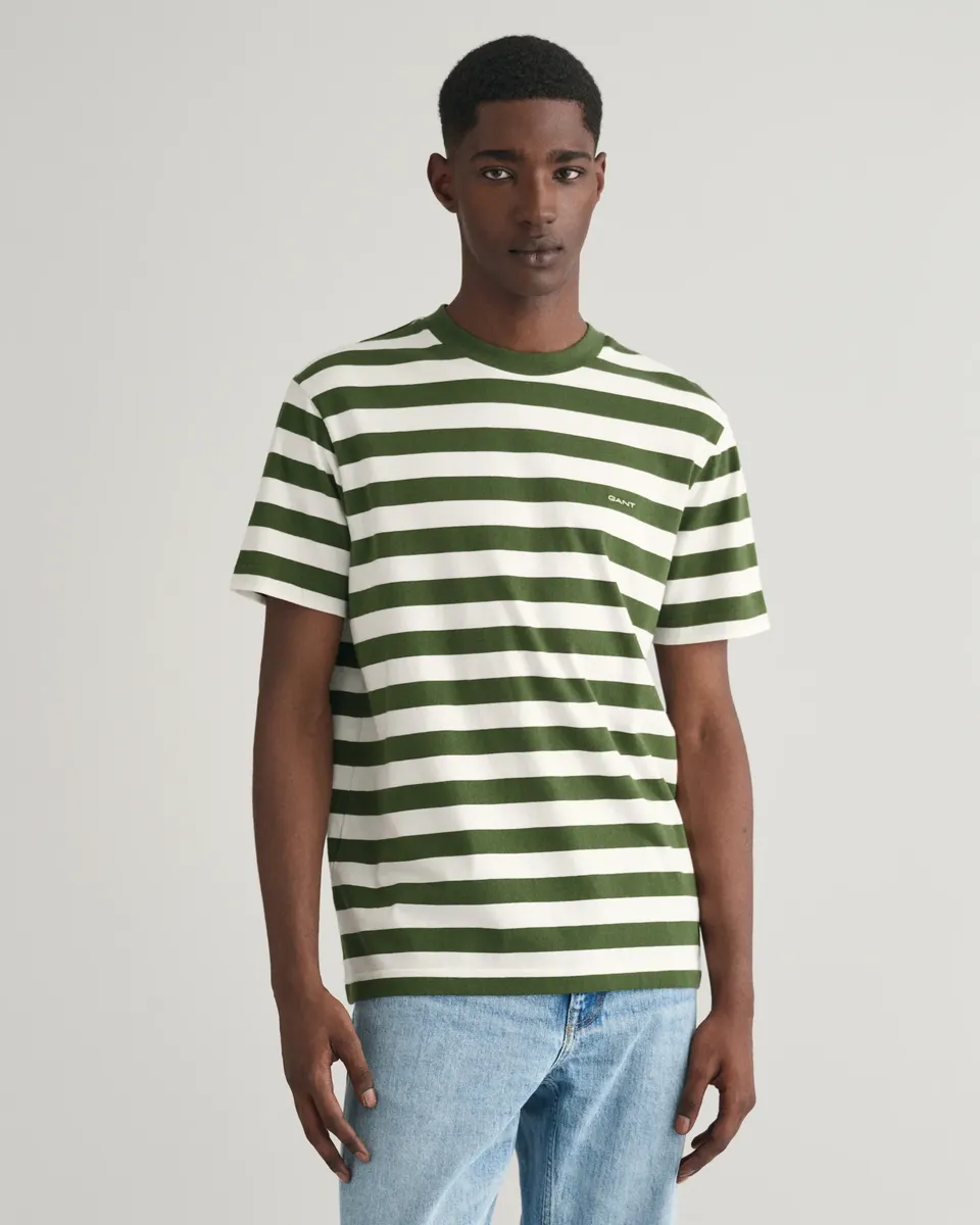 

Футболка Gant "STRIPE SS T-SHIRT", зеленый