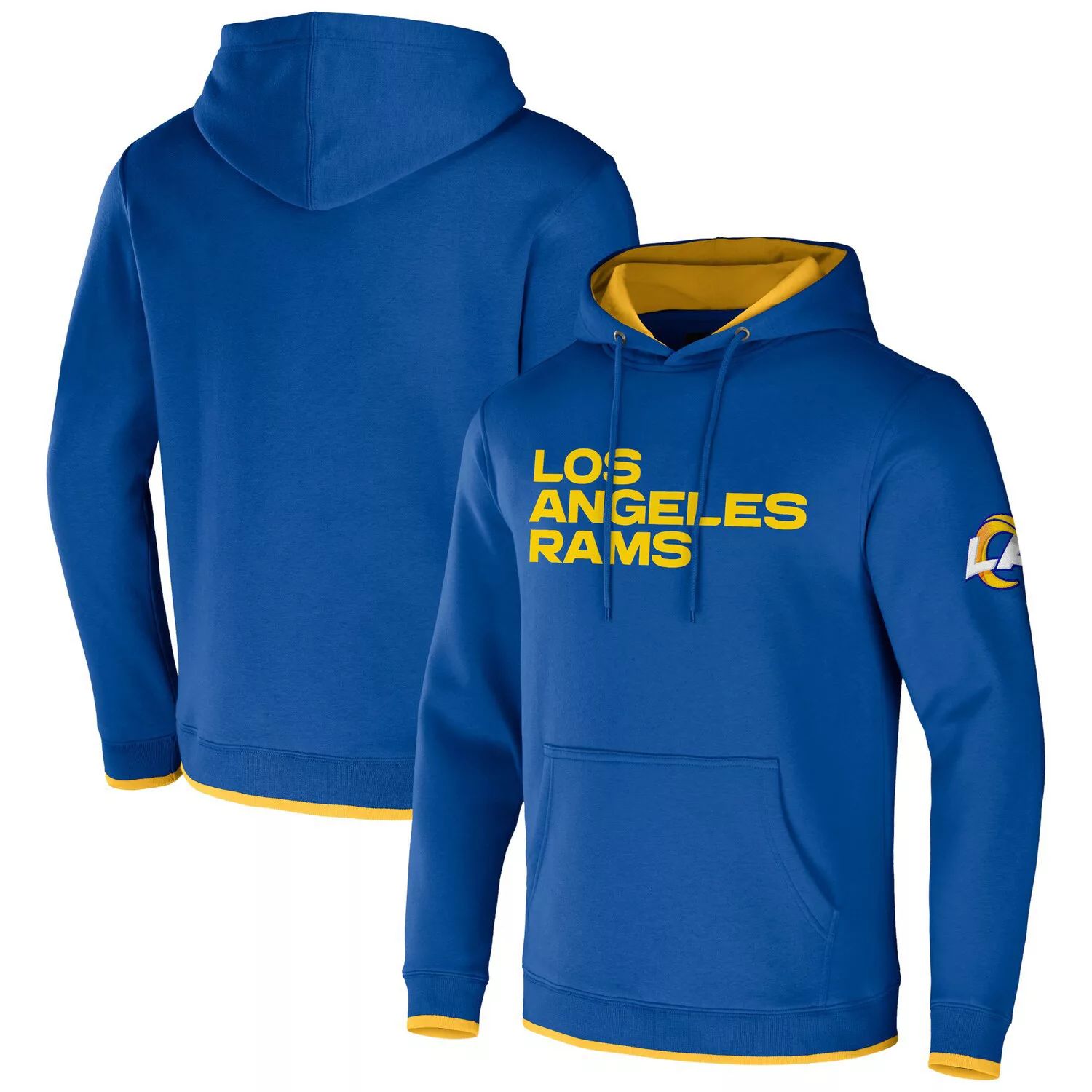 

Мужской пуловер с капюшоном NFL x Darius Rucker Collection от Fanatics Royal Los Angeles Rams