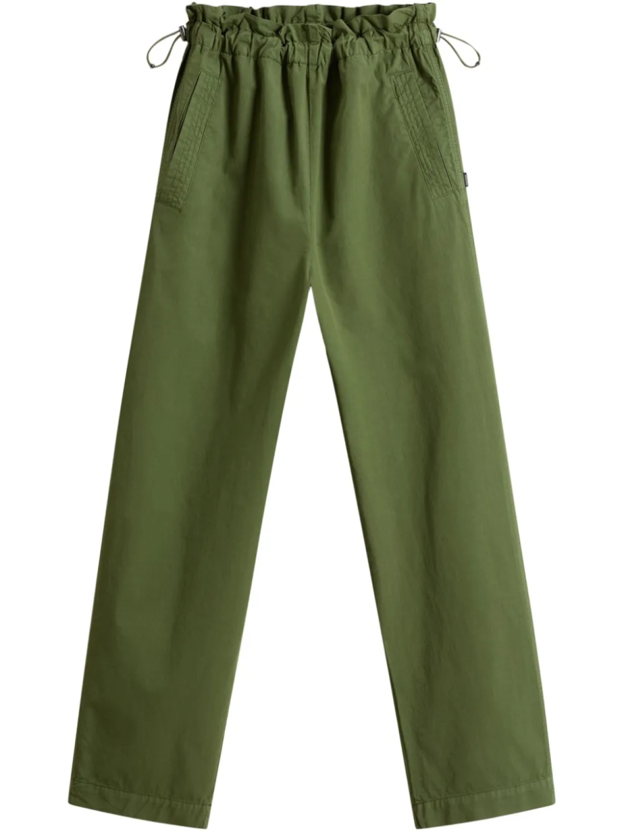

Woolrich хлопковые брюки, зеленый