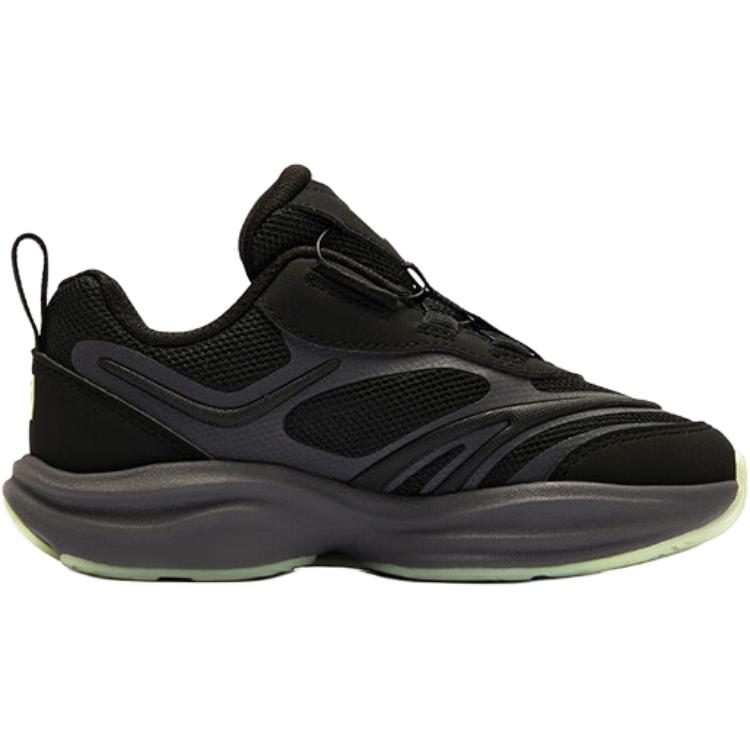 FILA KIDS BOA нескользящие устойчивые к истиранию низкие детские кроссовки black для детей от 3 до 7 лет — фото 3
