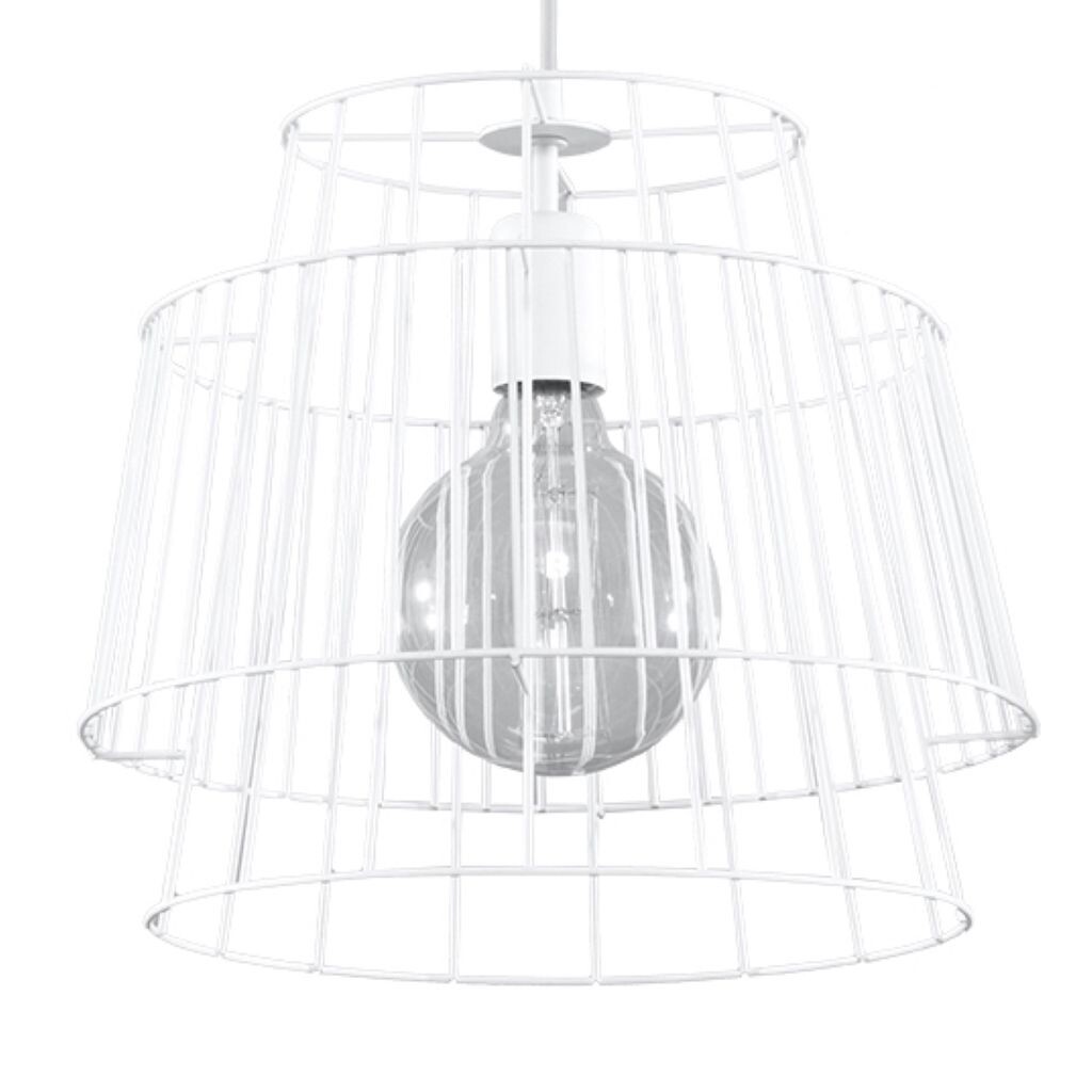 

Подвесной светильник GATE белый 1хЕ27 60Вт сталь 130х35х35см Sollux Lighting