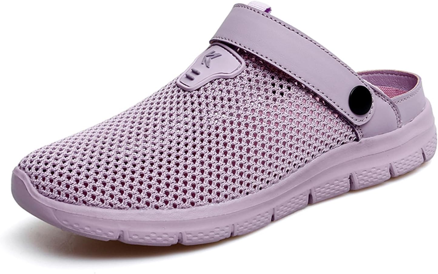 

Садовые сабо ihinzry для мужчин и женщин, сетчатые сабо с отверстиями, домашние и тапочки, сабо для медсестер, фиолетовый