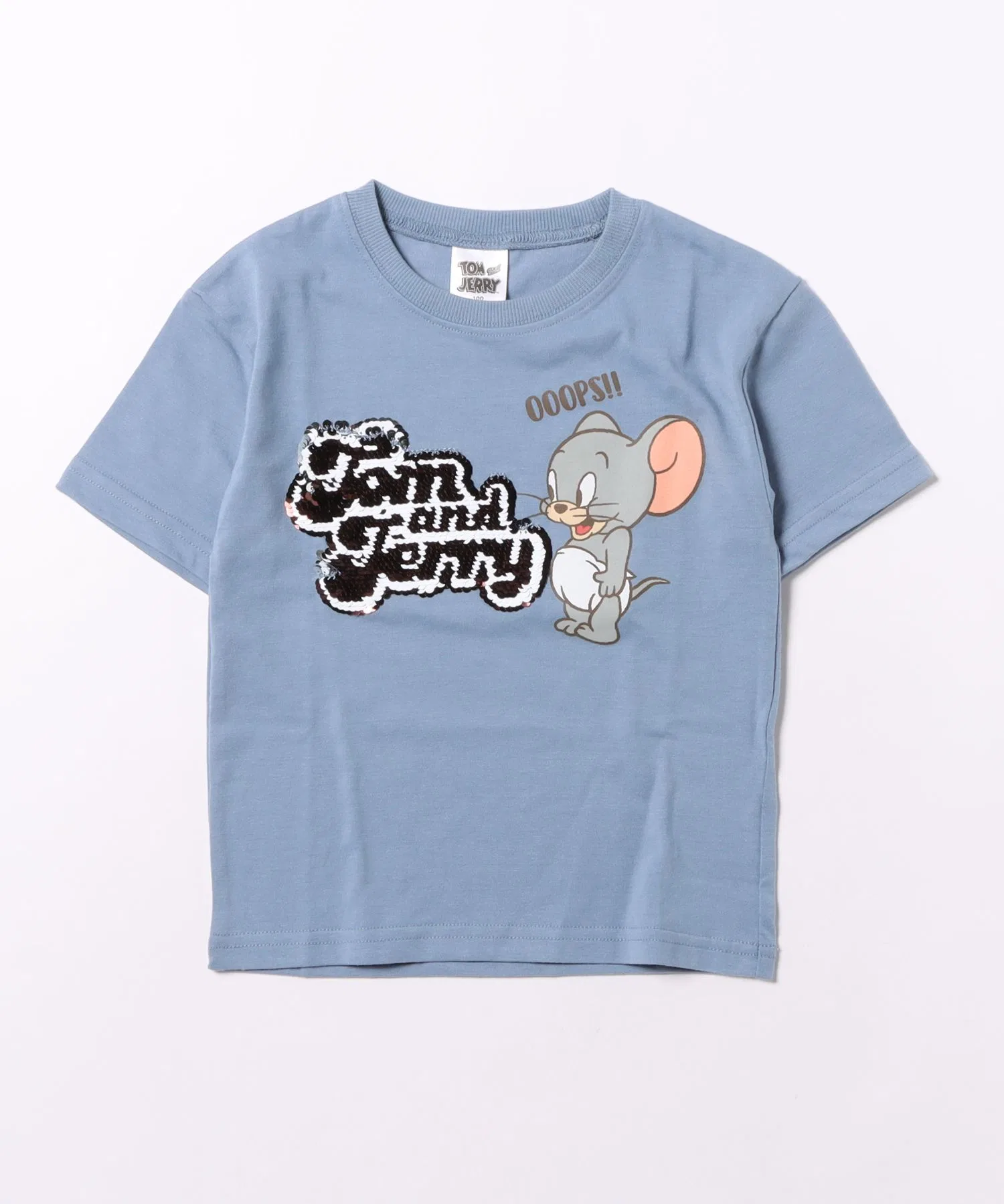 Детская футболка TOM&JERRY с пайетками