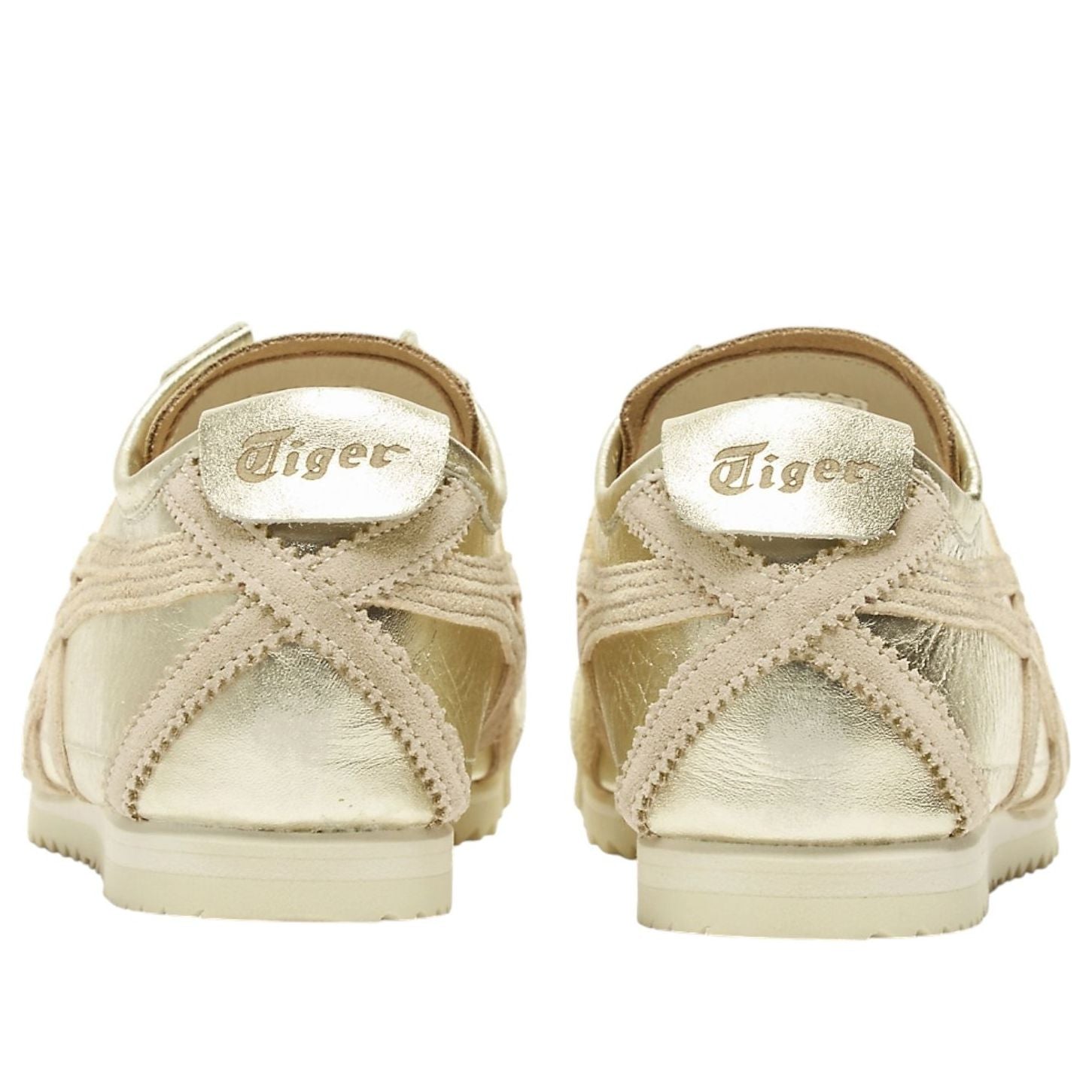 Кроссовки (WMNS) Onitsuka Tiger Nippon Made Mexico 66 Deluxe 'Pure Gold Cream' — фото 4