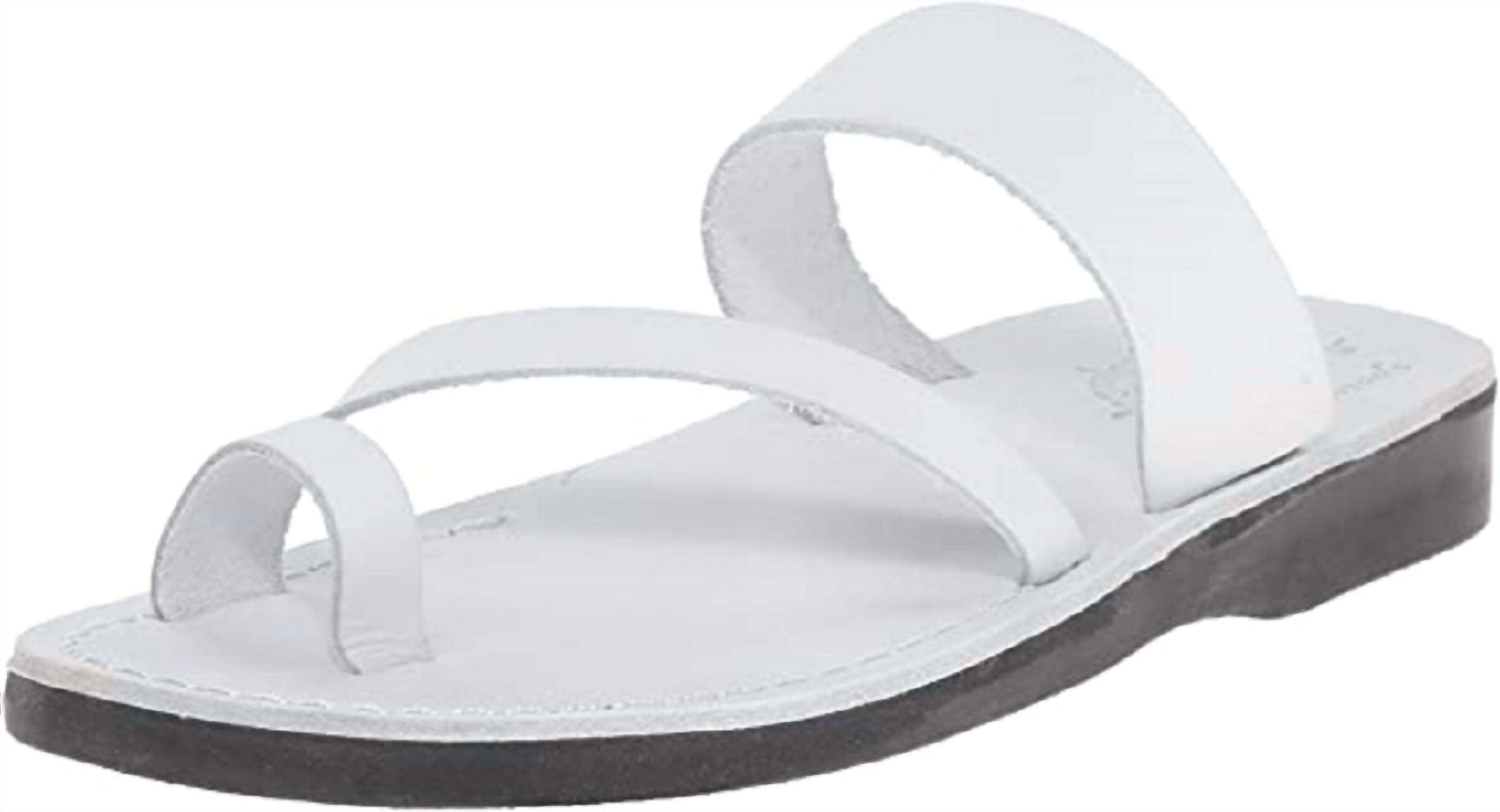 Сандалии Zohar Slide белого цвета Jerusalem Sandals