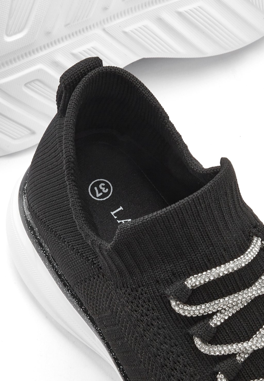 Кроссовки SNEAKER LASCANA, черный — фото 3
