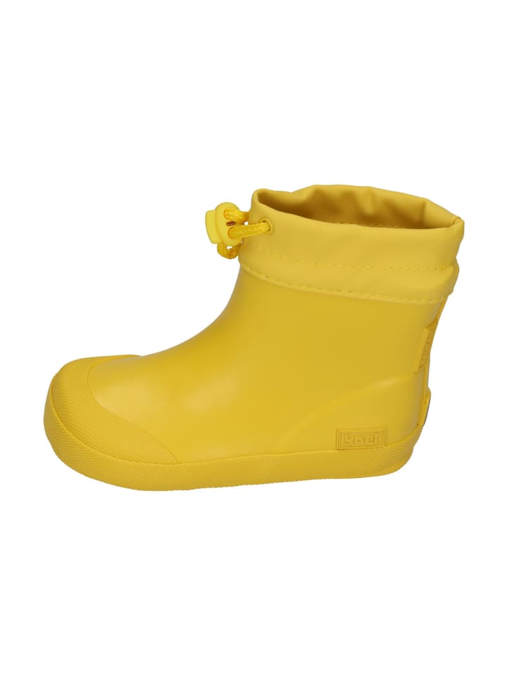 Резиновые сапоги Wellie для малышей желтого цвета KOEL — фото 2