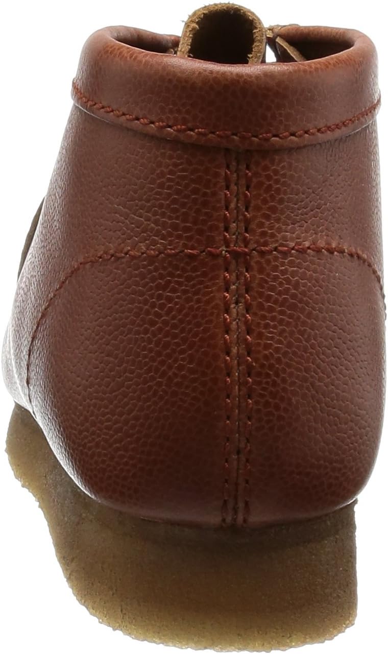 Мужские кожаные мокасины на шнуровке, разные Clarks, Tan Interrest Leather — фото 3