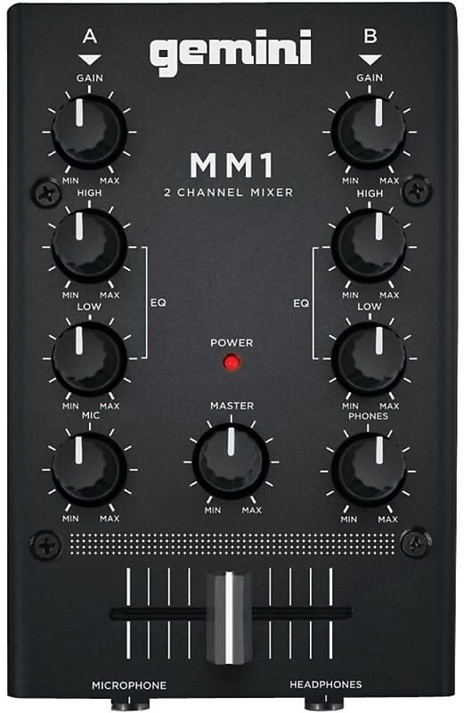 

Микшер Gemini MM-1 2-Channel Compact Mixer