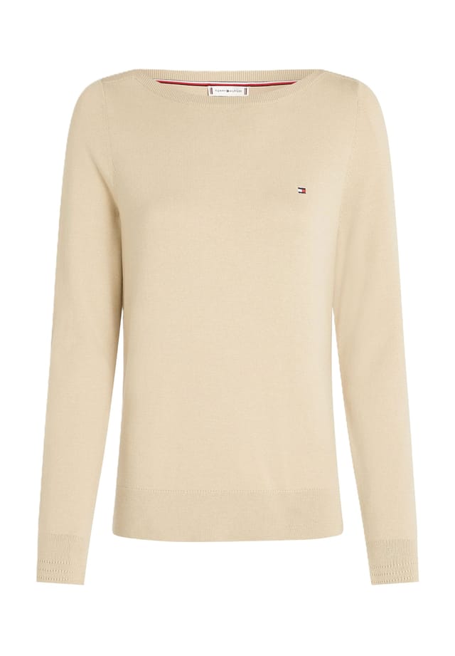 

Свитер с круглым вырезом Tommy Hilfiger, красный