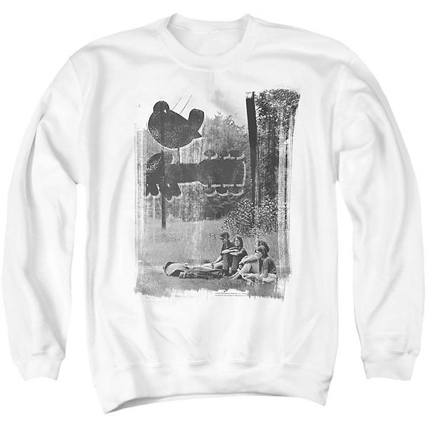 

Мужской свитшот с принтом "Хиппи в поле" Licensed Character