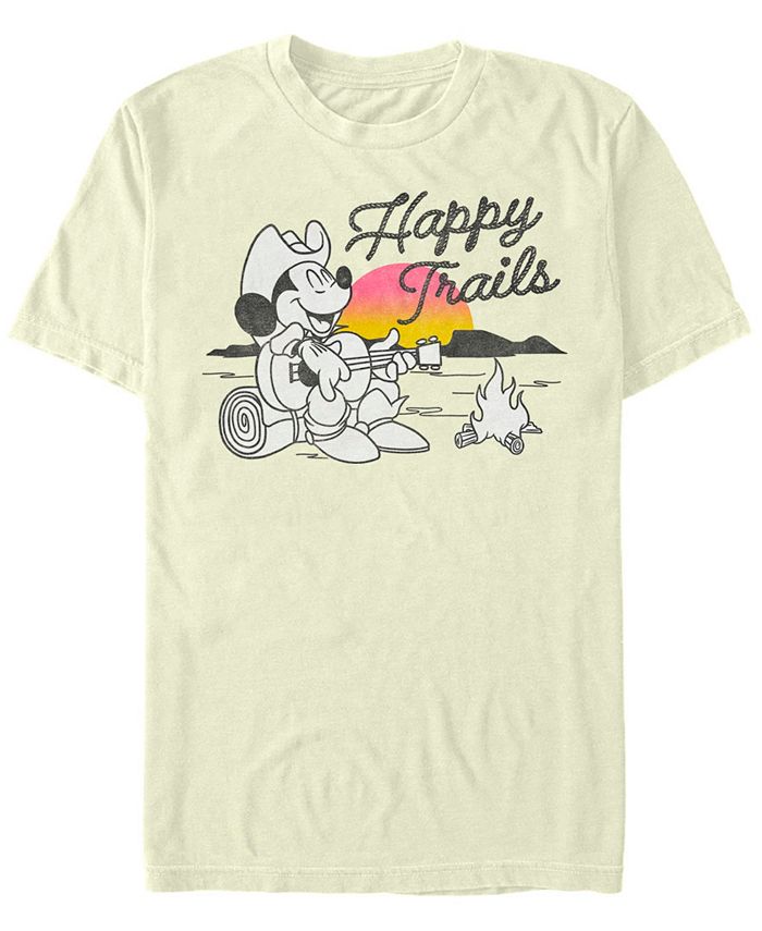 

Мужская футболка Mickey Classic Happy Trails с короткими рукавами Fifth Sun, белый