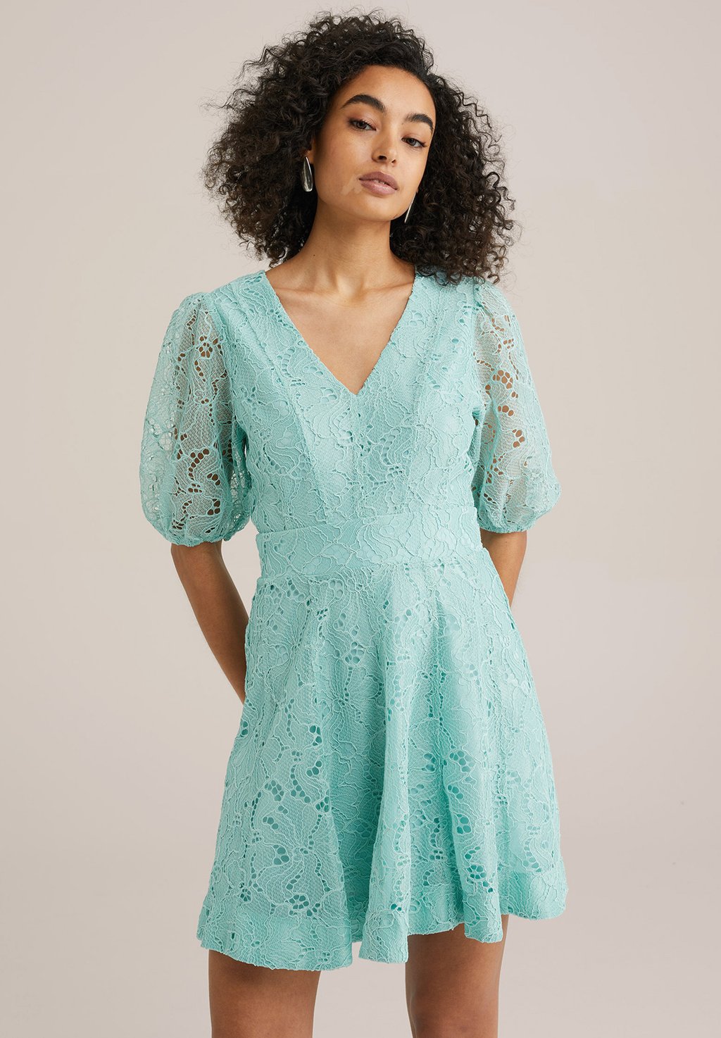 

Коктейльное/вечернее платье WE Fashion, цвет Pastel Blue