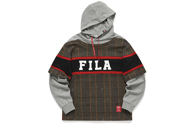 

ФИЛА Мужская толстовка FILA, цвет Algal Brown