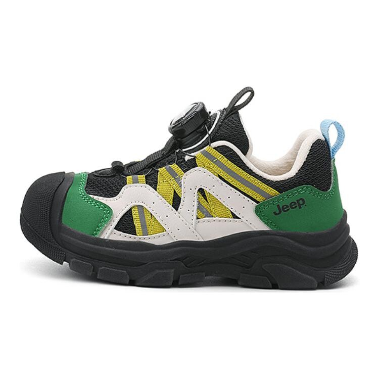 

Кроссовки Jeep Kids Lifestyle Shoes Kids Low-top Black/Green, черный/зеленый