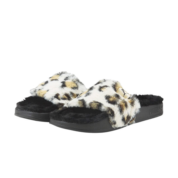 Тапочки leadcat 2.0 'faux fur leopard' Puma, белый — фото 2