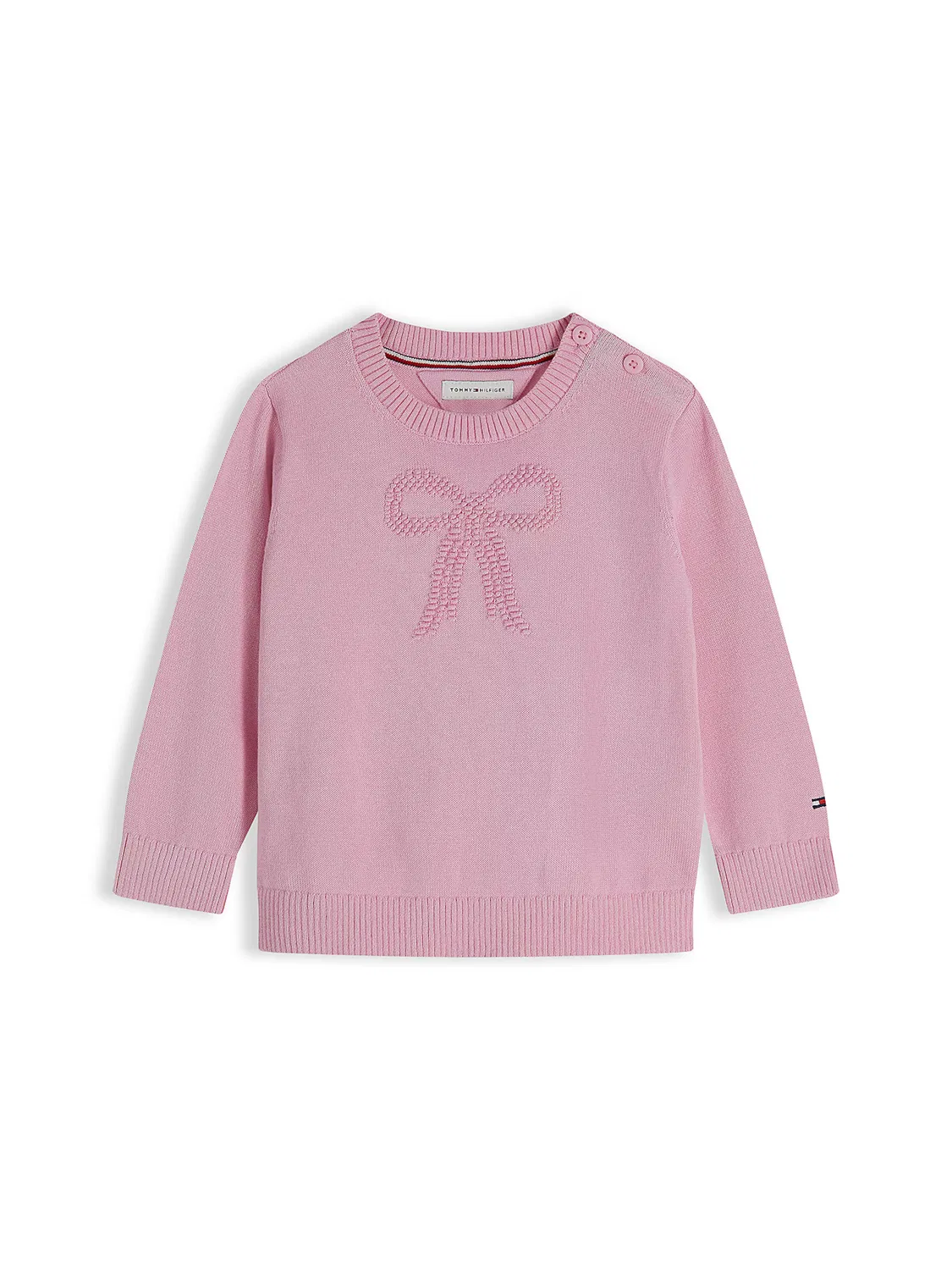 Свитер Tommy Hilfiger Essential в цвете Eosin