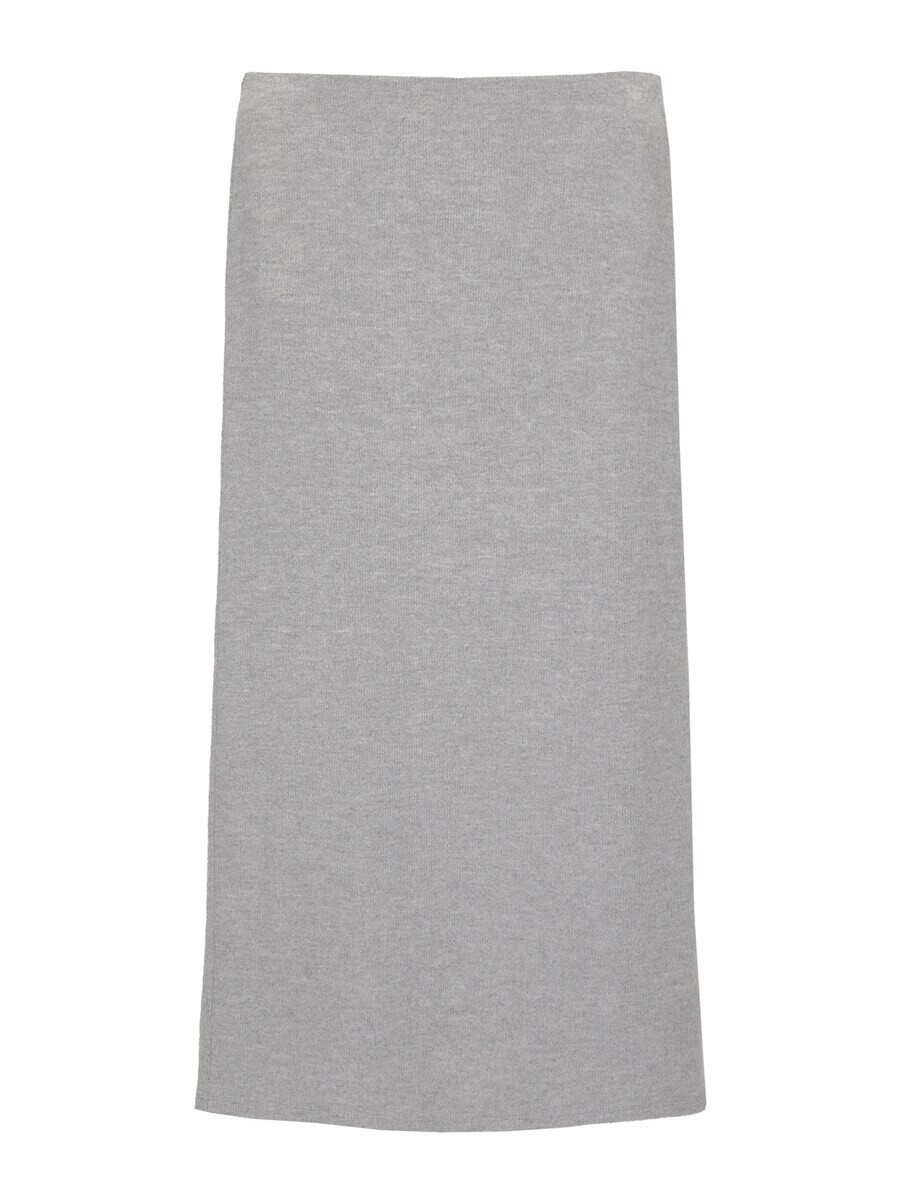 

Юбка макси Pull&Bear Skirt, светло-серый