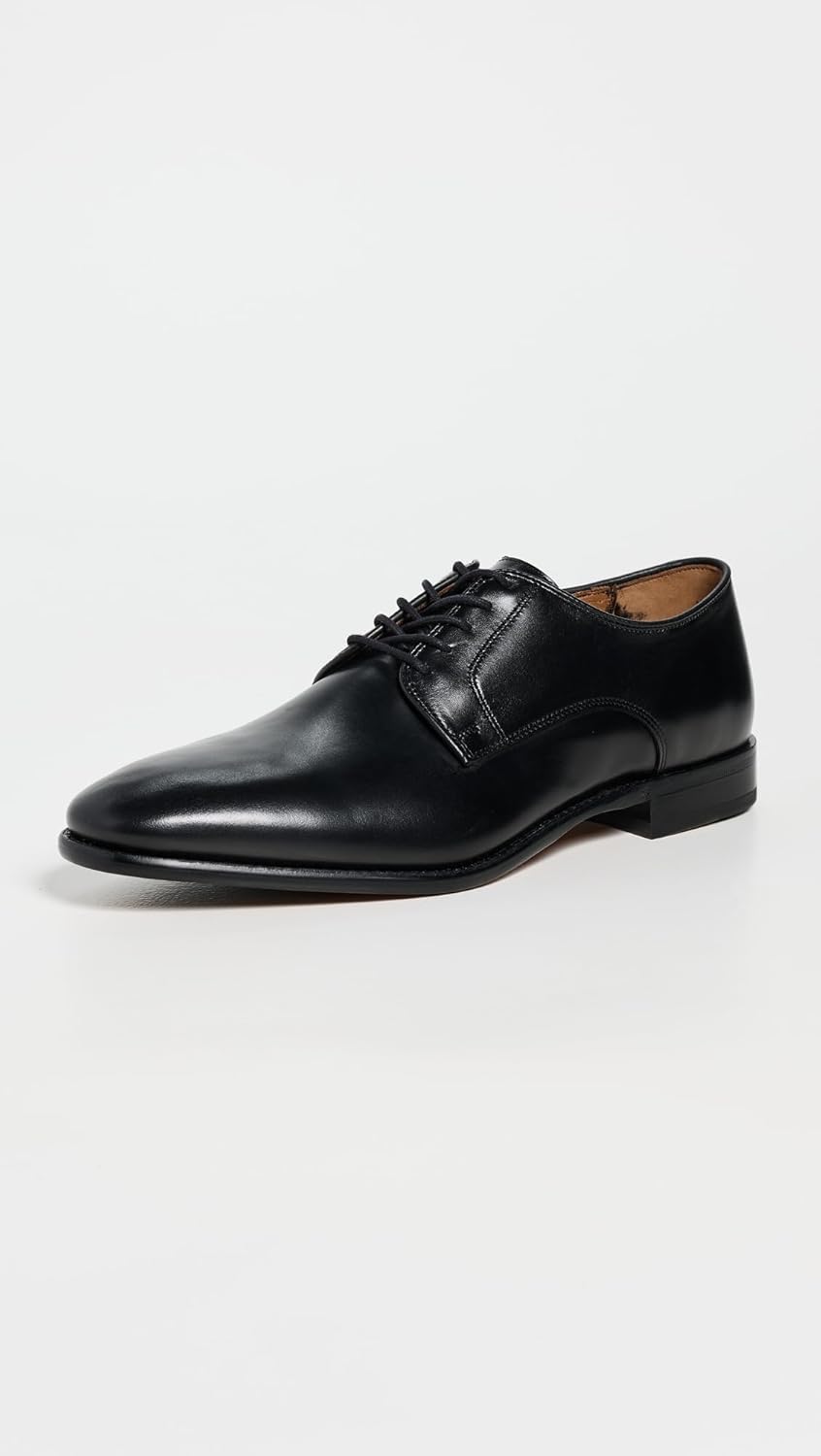 Мужские дерби Allen Edmonds Smith из кожи с шнуровкой, черный — фото 2