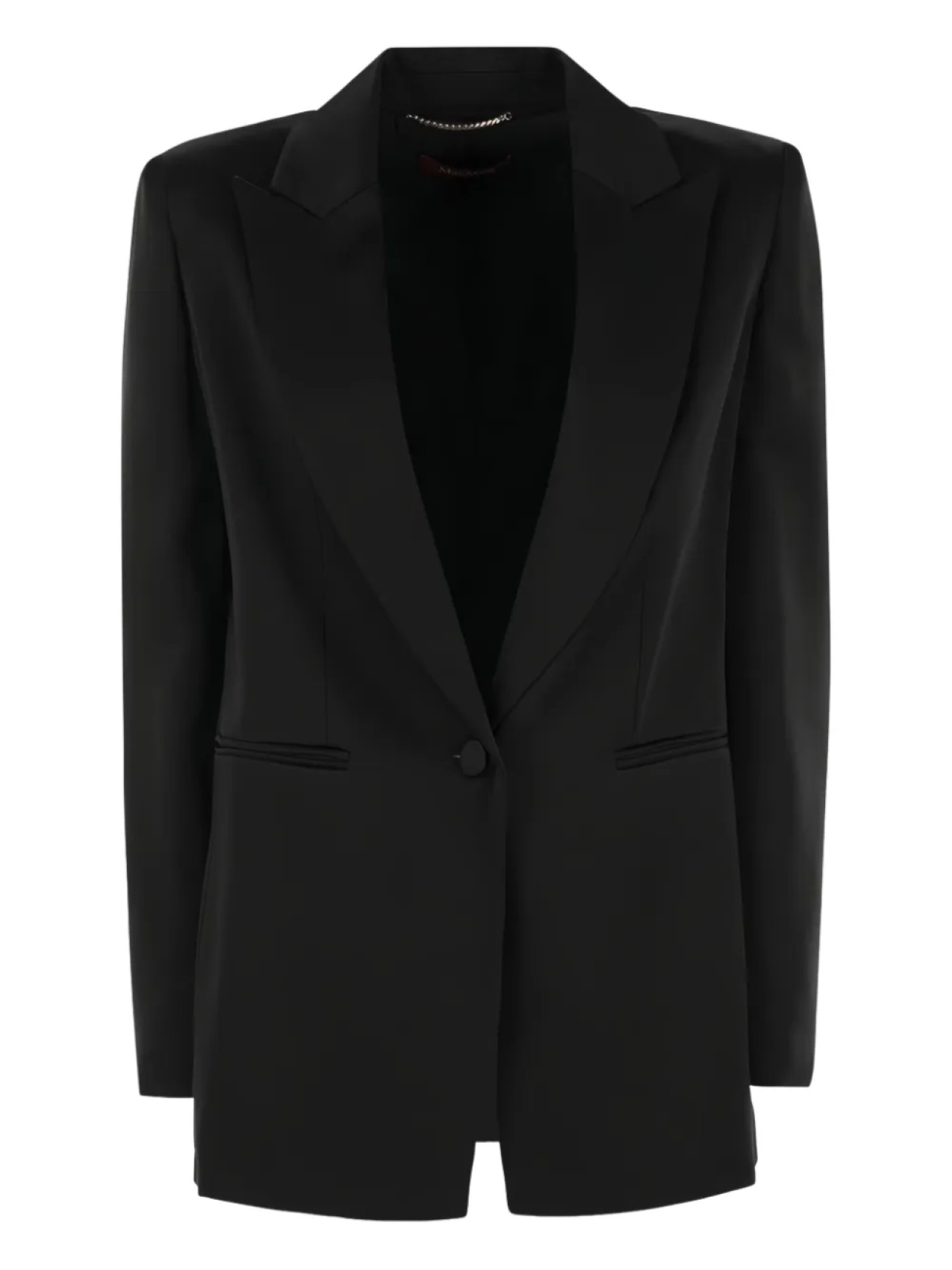 

Блейзер в стиле смокинга Max Mara, черный