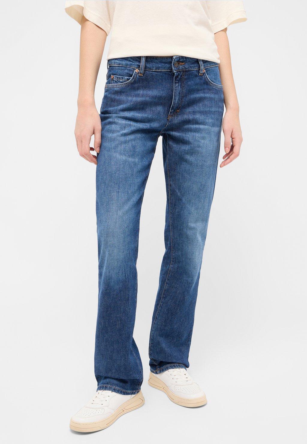 

Расклешенные джинсы STYLE CROSBY Mustang, цвет Blau