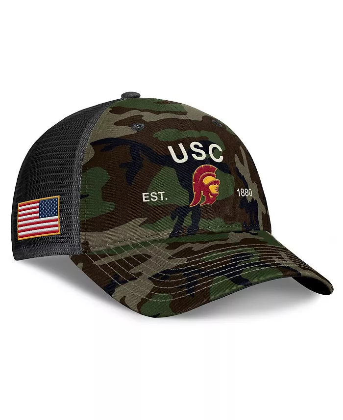 

Мужская камуфляжная кепка USC Trojans 2025 Military Appreciation Rise с регулируемой застежкой Nike