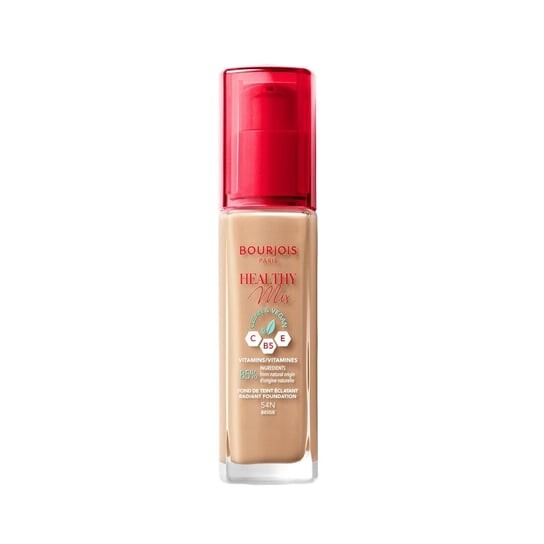 

Веганская тональная основа для сияния, № 54, бежевый Bourjois Healthy Mix Clean