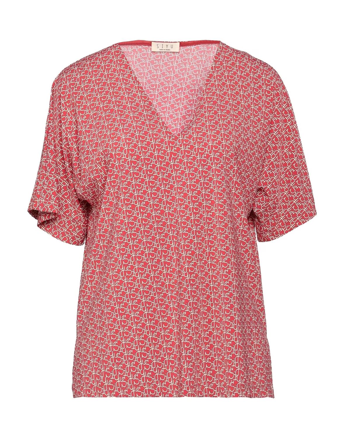 

Топ Siyu, бордовый