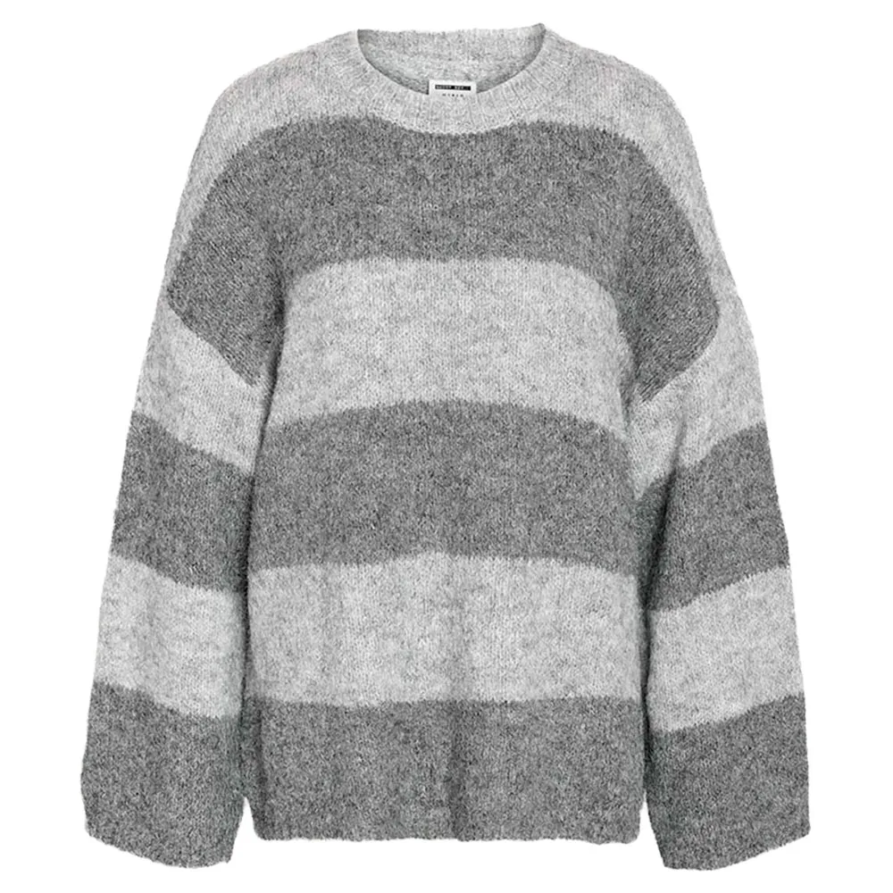 

Свитер Noisy May Sutton Oversized, серый